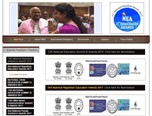 Tablet Screenshot of nationaleducationaward.com